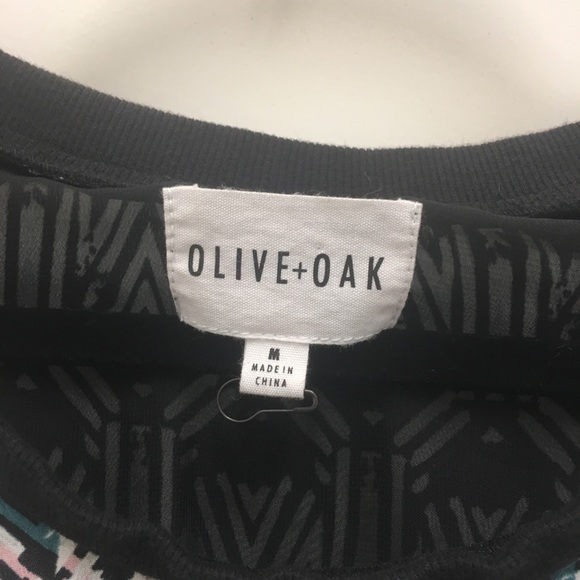 Olive & Oak sleeveless scoop neck mini dress-small - Picture 3 of 3